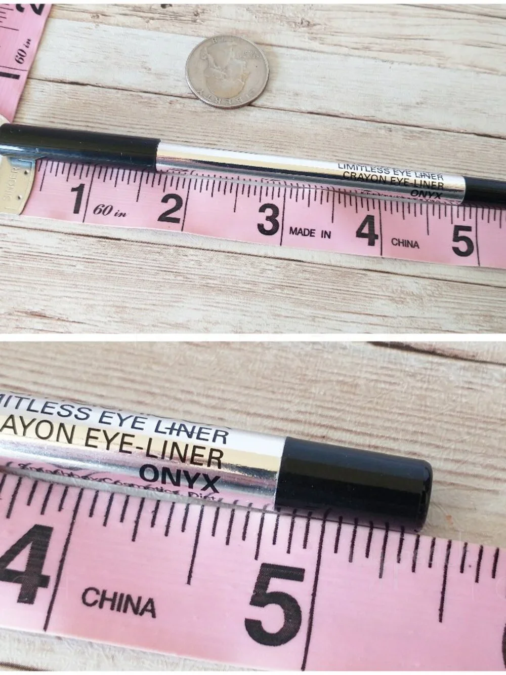 Smashbox Onyx Limitless Eyeliner 0.04oz/1.2g Black Waterproof Eye Pencil Classic